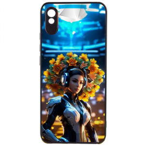 TPU+PC чехол Prisma Ladies для Xiaomi Redmi 9A Cyberpunk