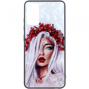 TPU+PC чехол Prisma Ladies для Samsung Galaxy S20 FE Ukrainian Girl