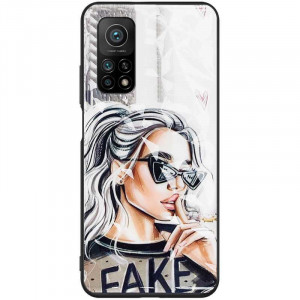 TPU+PC чохол Prisma Ladies для Xiaomi Mi 10T / Mi 10T Pro Fake