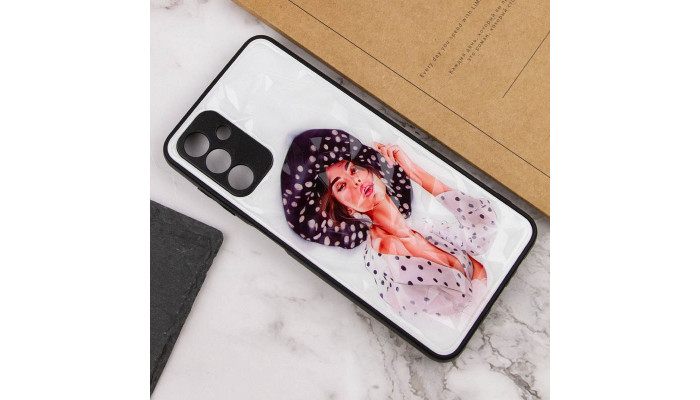 TPU+PC чохол Prisma Ladies для Samsung Galaxy A54 5G Girl in a hat - фото