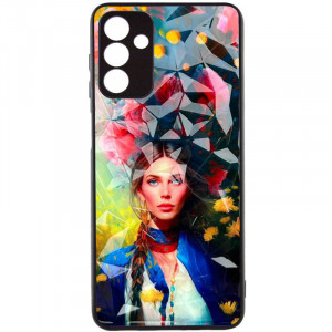 TPU+PC чехол Prisma Ladies для Samsung Galaxy A54 5G Peonies