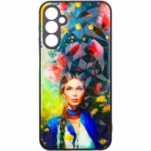 TPU+PC чехол Prisma Ladies для Samsung Galaxy A54 5G Peonies