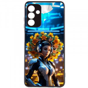 TPU+PC чехол Prisma Ladies для Samsung Galaxy A54 5G Cyberpunk