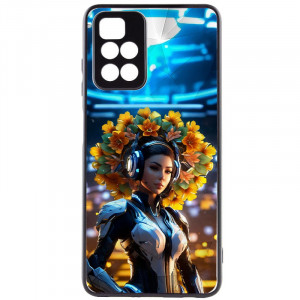 TPU+PC чохол Prisma Ladies для Xiaomi Redmi 10 Cyberpunk