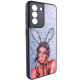 TPU+PC чехол Prisma Ladies для Samsung Galaxy S22 Rabbit - фото