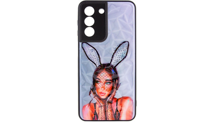 TPU+PC чехол Prisma Ladies для Samsung Galaxy S22 Rabbit - фото