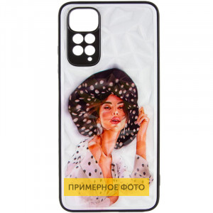 TPU+PC чехол Prisma Ladies для Xiaomi Redmi Note 11 Pro 4G/5G / 12 Pro 4G Girl in a hat