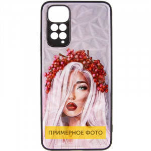 TPU+PC чехол Prisma Ladies для Xiaomi Redmi Note 11 Pro 4G/5G / 12 Pro 4G Ukrainian Girl