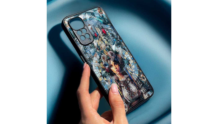 TPU+PC чехол Prisma Ladies для Xiaomi Redmi Note 11 Pro 4G/5G / 12 Pro 4G Mosaic - фото