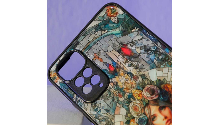 TPU+PC чехол Prisma Ladies для Xiaomi Redmi Note 11 Pro 4G/5G / 12 Pro 4G Mosaic - фото