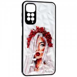 TPU+PC чохол Prisma Ladies для Xiaomi Redmi Note 11 (Global) / Note 11S Ukrainian Girl