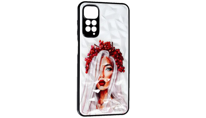 TPU+PC чохол Prisma Ladies для Xiaomi Redmi Note 11 (Global) / Note 11S Ukrainian Girl - фото