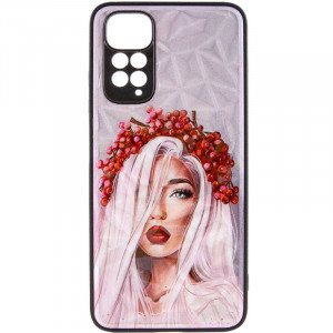 TPU+PC чехол Prisma Ladies для Xiaomi Redmi Note 11 (Global) / Note 11S Ukrainian Girl