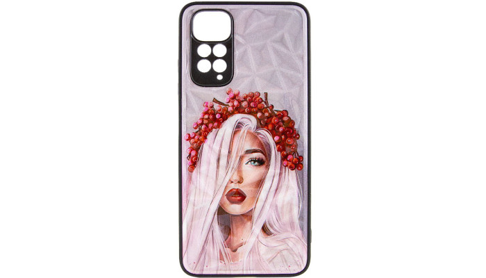 TPU+PC чохол Prisma Ladies для Xiaomi Redmi Note 11 (Global) / Note 11S Ukrainian Girl - фото