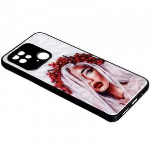 TPU+PC чехол Prisma Ladies для Xiaomi Redmi 10C / Poco C40 Ukrainian Girl