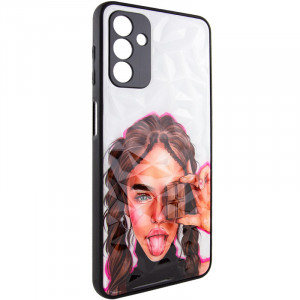 TPU+PC чехол Prisma Ladies для Samsung Galaxy M23 5G / M13 Chocolate