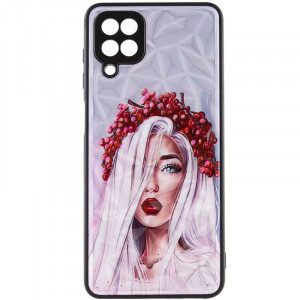 TPU+PC чехол Prisma Ladies для Samsung Galaxy M53 5G Ukrainian Girl