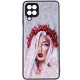 TPU+PC чехол Prisma Ladies для Samsung Galaxy M53 5G Ukrainian Girl - фото