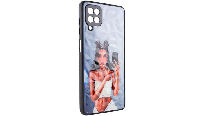 TPU+PC чохол Prisma Ladies для Samsung Galaxy M33 5G Black in White - фото