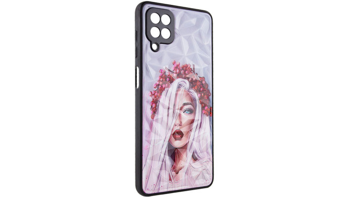 TPU+PC чехол Prisma Ladies для Samsung Galaxy M33 5G Ukrainian Girl - фото