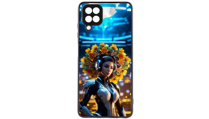 TPU+PC чехол Prisma Ladies для Samsung Galaxy M33 5G Cyberpunk - фото