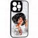 TPU+PC чехол Prisma Ladies для Apple iPhone 14 Pro (6.1") Girl in a hat