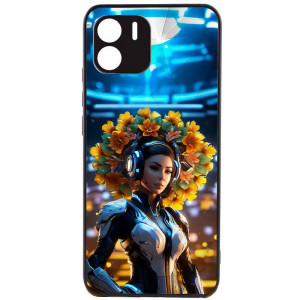 TPU+PC чехол Prisma Ladies для Xiaomi Redmi A1 / A2 Cyberpunk