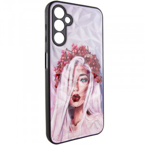 TPU+PC чохол Prisma Ladies для Samsung Galaxy A04s Ukrainian Girl