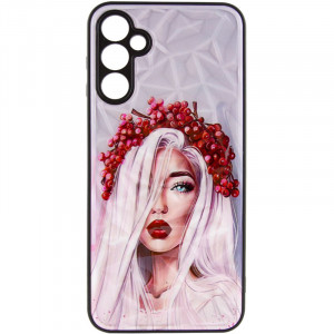 TPU+PC чехол Prisma Ladies для Samsung Galaxy A04s Ukrainian Girl