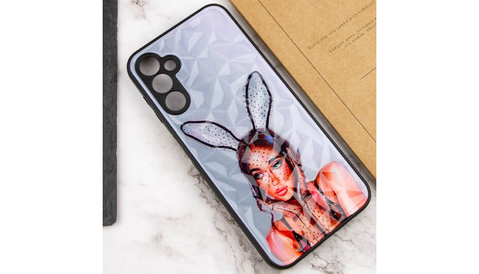 TPU+PC чохол Prisma Ladies для Samsung Galaxy A04s Rabbit - фото