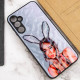 TPU+PC чохол Prisma Ladies для Samsung Galaxy A04s Rabbit - фото