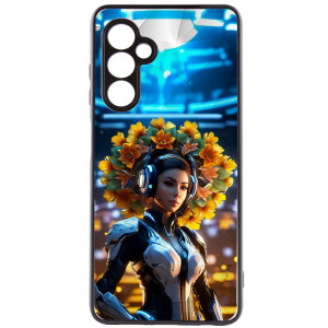 TPU+PC чехол Prisma Ladies для Samsung Galaxy A04s Cyberpunk