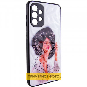 TPU+PC чохол Prisma Ladies для Oppo A57s / A77s Girl in a hat