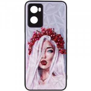 TPU+PC чехол Prisma Ladies для Oppo A57s / A77s Ukrainian Girl