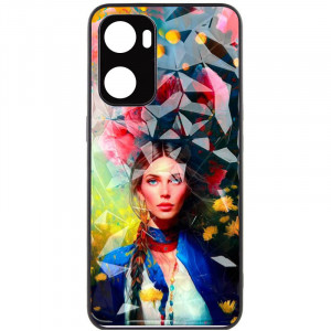 TPU+PC чохол Prisma Ladies для Oppo A57s / A77s Peonies