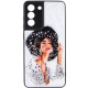 TPU+PC чехол Prisma Ladies для Samsung Galaxy S23 Girl in a hat - фото