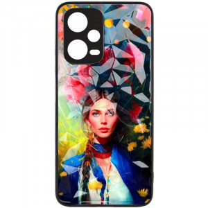 TPU+PC чехол Prisma Ladies для Xiaomi Redmi Note 12 Pro 5G Peonies