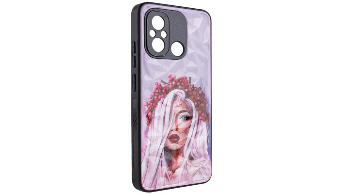 TPU+PC чохол Prisma Ladies для Xiaomi Redmi 12C / Poco C55 Ukrainian Girl - фото