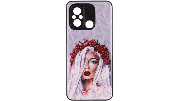 TPU+PC чехол Prisma Ladies для Xiaomi Redmi 12C / Poco C55 Ukrainian Girl - фото