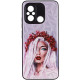 TPU+PC чохол Prisma Ladies для Xiaomi Redmi 12C / Poco C55 Ukrainian Girl - фото