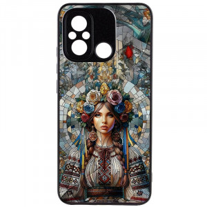 TPU+PC чохол Prisma Ladies для Xiaomi Redmi 12C / Poco C55 Mosaic