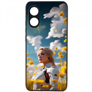 TPU+PC чехол Prisma Ladies для Oppo Reno 8 T 4G Anime