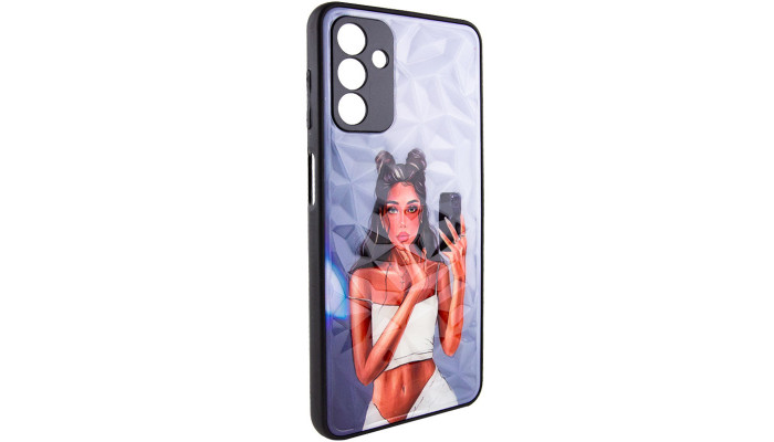 TPU+PC чохол Prisma Ladies для Samsung Galaxy A24 4G Black in White - фото