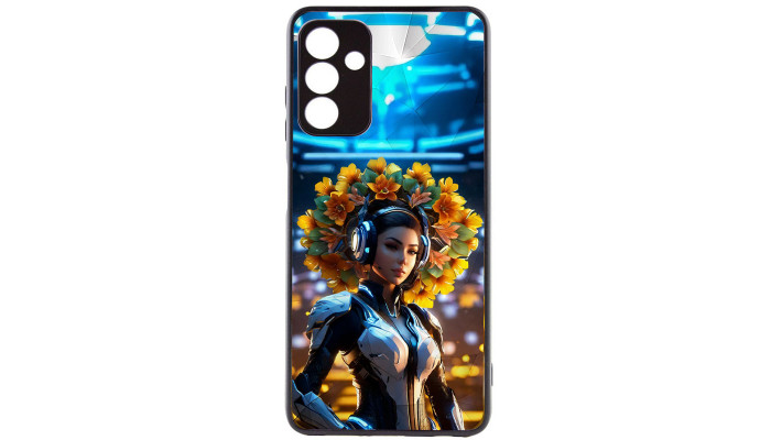 TPU+PC чехол Prisma Ladies для Samsung Galaxy A24 4G Cyberpunk - фото