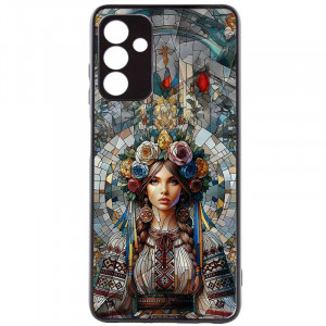 TPU+PC чехол Prisma Ladies для Samsung Galaxy A24 4G Mosaic