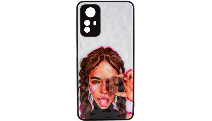 TPU+PC чехол Prisma Ladies для Xiaomi Redmi Note 12S Chocolate - фото