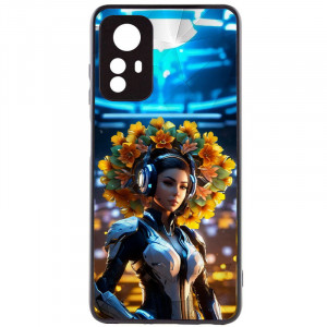 TPU+PC чохол Prisma Ladies для Xiaomi Redmi Note 12S Cyberpunk