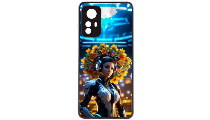 TPU+PC чохол Prisma Ladies для Xiaomi Redmi Note 12S Cyberpunk - фото