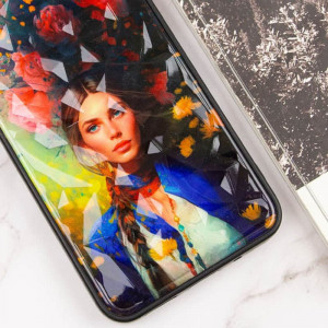 TPU+PC чехол Prisma Ladies для Samsung Galaxy A05 Peonies