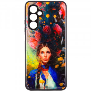 TPU+PC чехол Prisma Ladies для Samsung Galaxy A05s Peonies